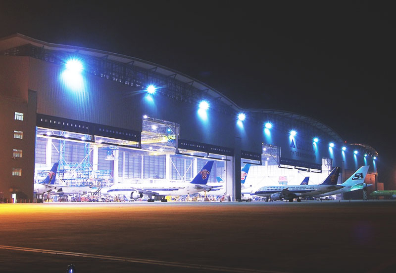 廣州機場機庫